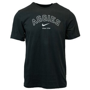 Men's Aggies Nike Logan Utah Gray Short-Sleeve T-Shirt
